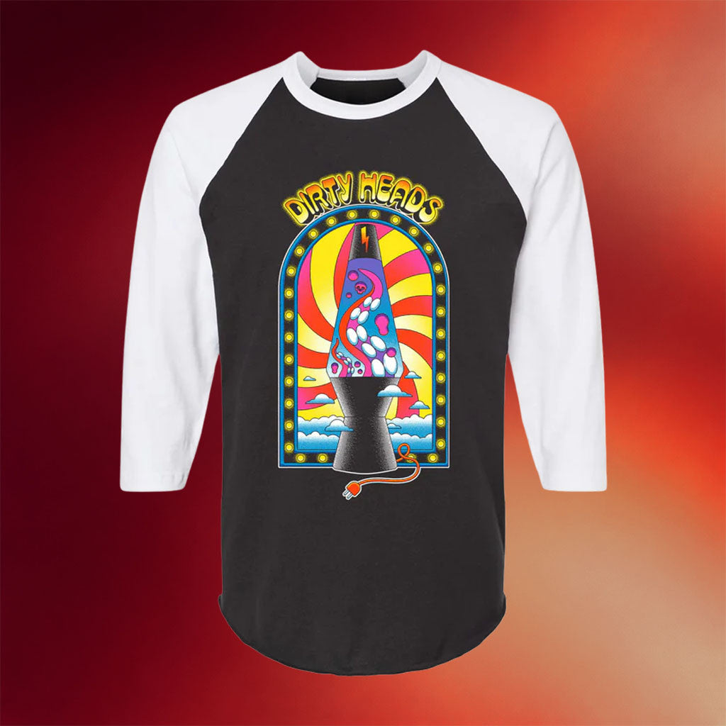 Dirty Heads Merch 2026 Lava Lamp Raglan Shirt Presents For Music Lovers
