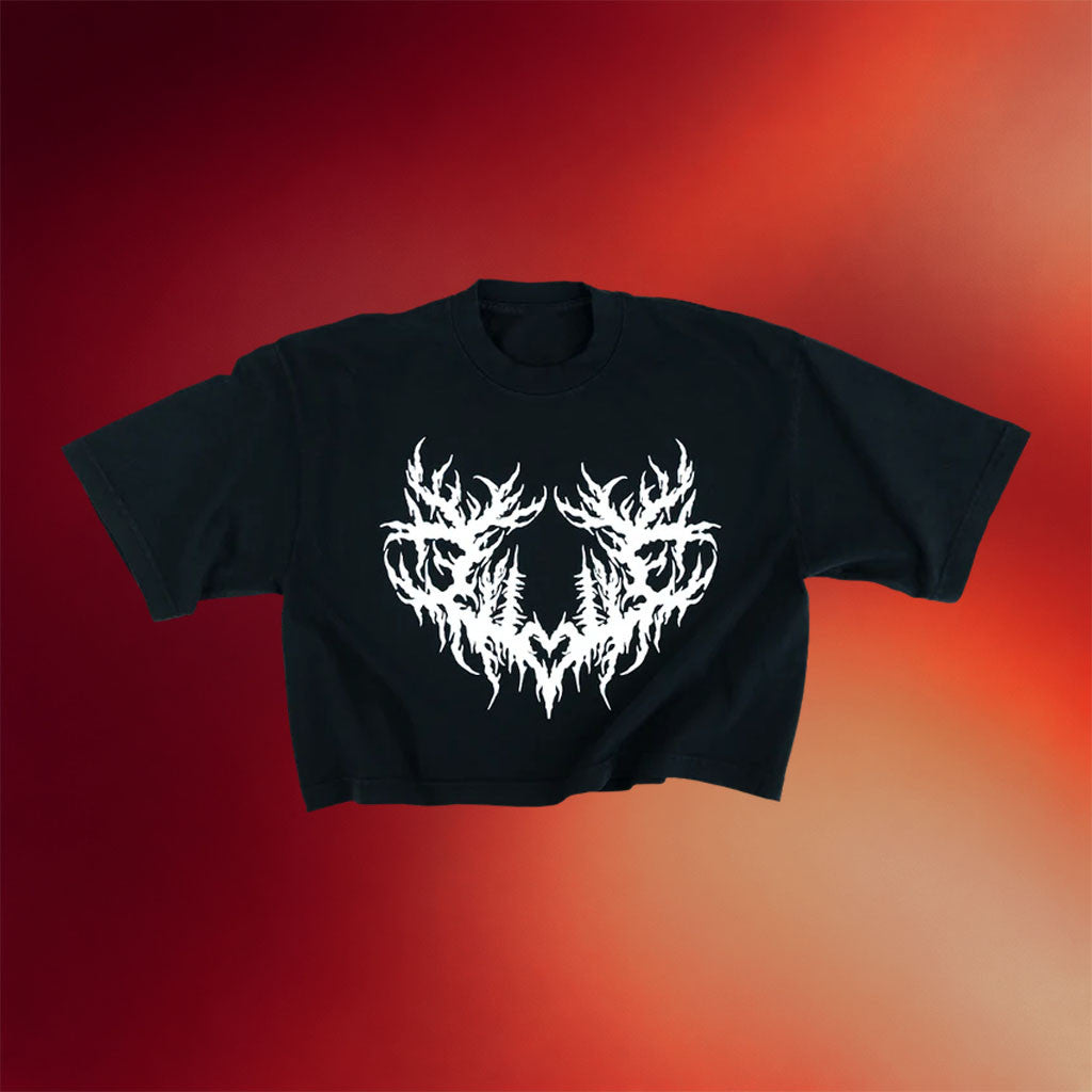 Lorna Shore Merch 2026 Lorna Shore Heart Sigil Crop Top Best Gift For Sisters