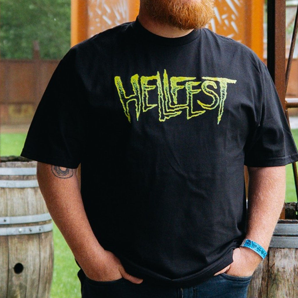 Hellfest Merch 2026 Screen Logo T-Shirt Hellfest Shirt Gifts For Father In Law