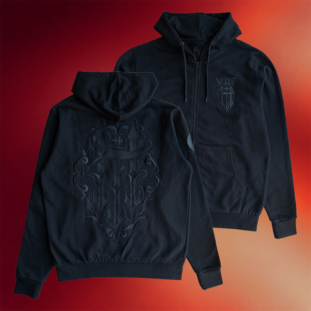 Hellfest Merch 2026 Fraktur Zip Hoodie Music Lover Gift Ideas For Him