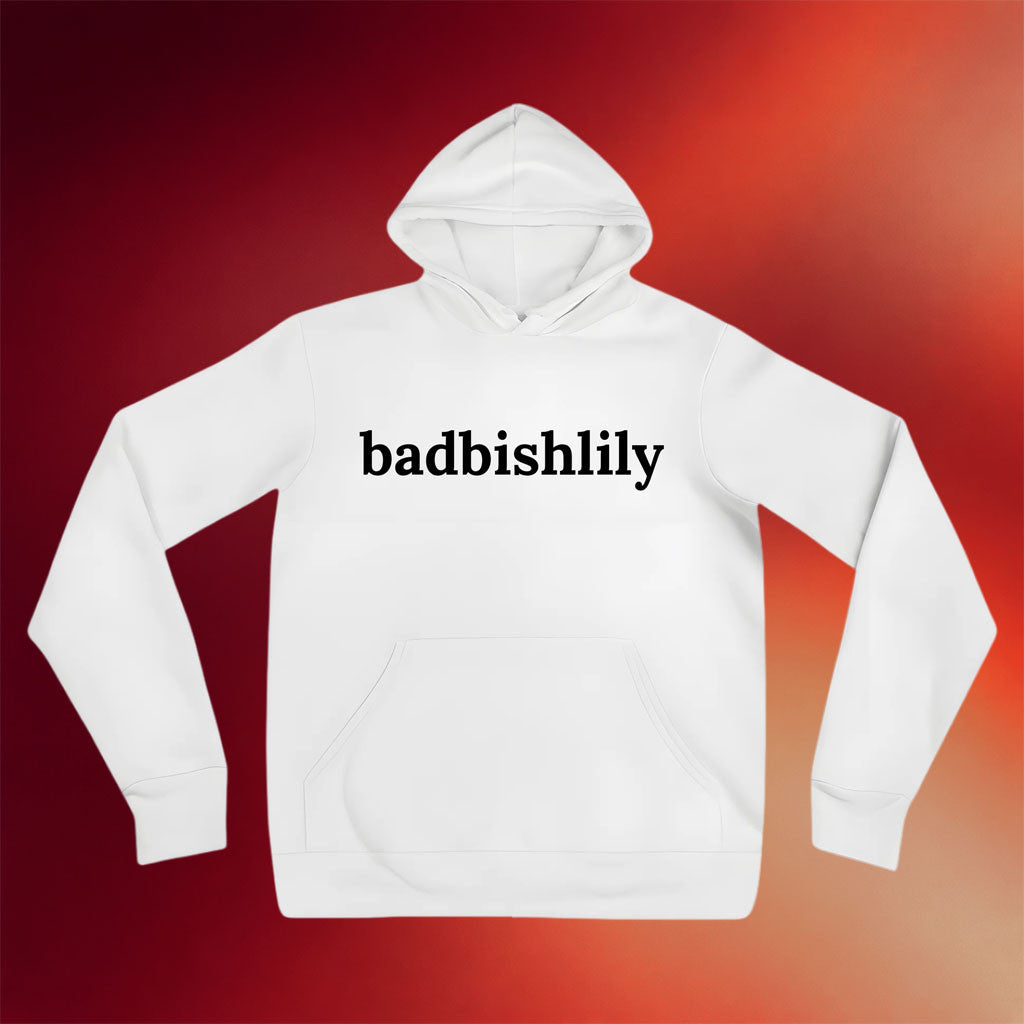 Badbishlily Merch 2026 Badbishlily Hoodie White Birthday Gift Ideas For Friends