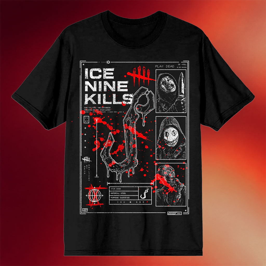 Ice Nine Kills Merch 2026 Killer Profile T-Shirt Dead by Daylight Shirt Gift For Boyfriend