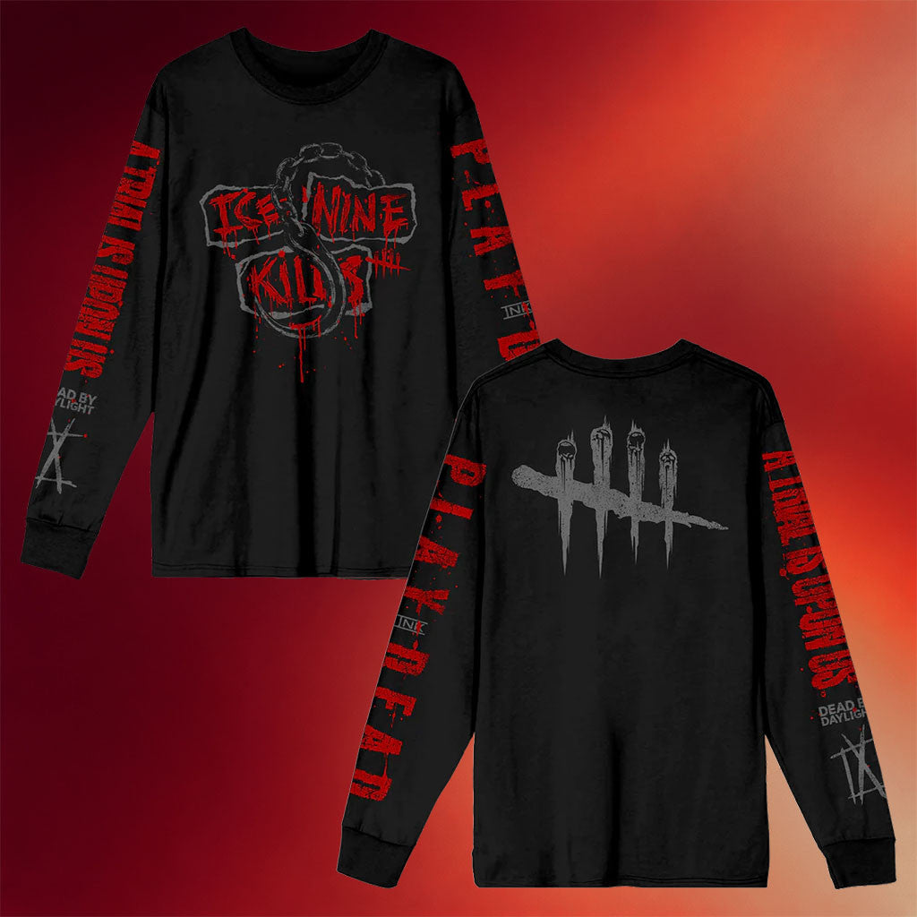 Ice Nine Kills Merch 2026 Hooked On A Feeling Long Sleeve Shirt Dead By Daylight Merch