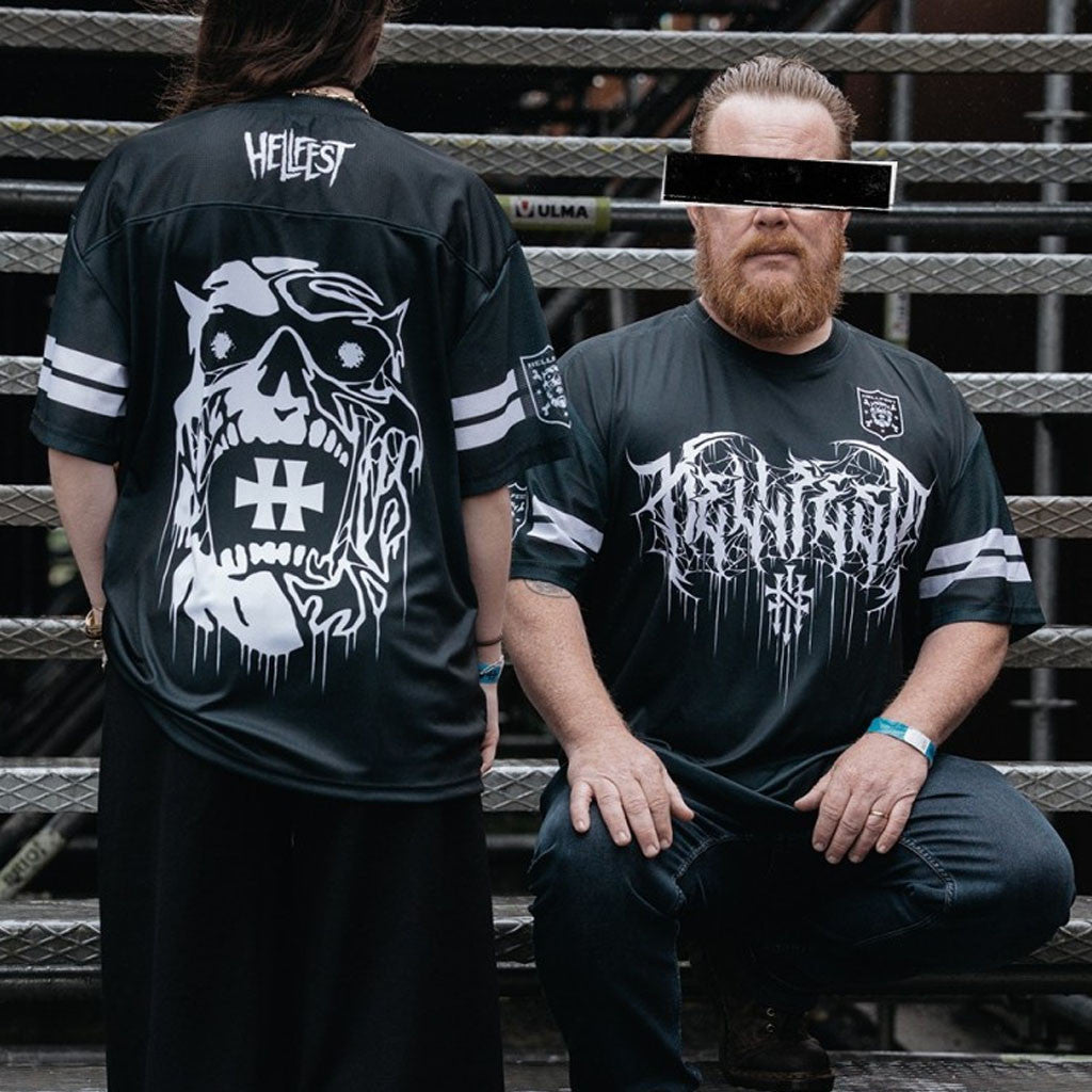 Hellfest Merch 2026 Hell To Play Sports Jersey Cool Gifts For Music Lovers