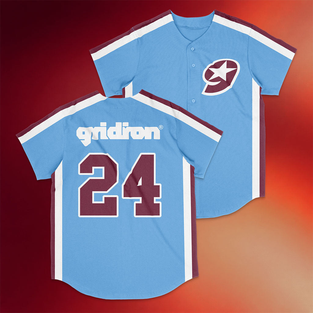 Goldset Merch 2026 Gridiron 24 Baseball Jersey Perfect Father's Day Gifts