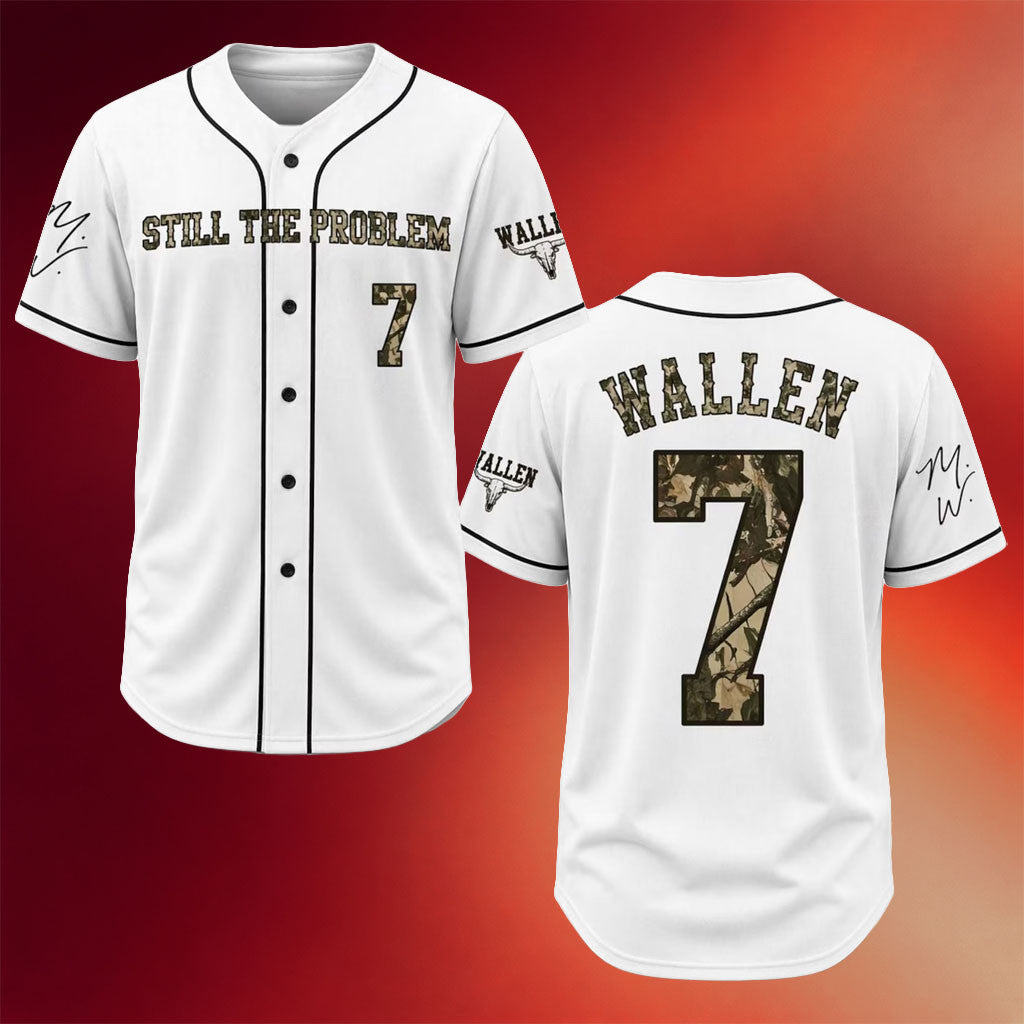 Morgan Wallen Merch MW Still The Problem Tour 2026 Jersey Present For Country Music Fans