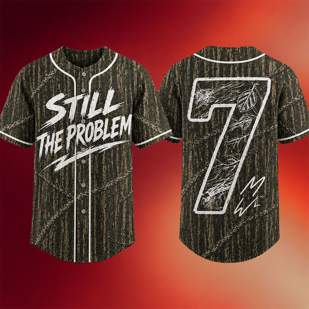 Morgan Wallen Merch 2026 Still The Problem Tour Baseball Jersey Country Concert Fan Apparel