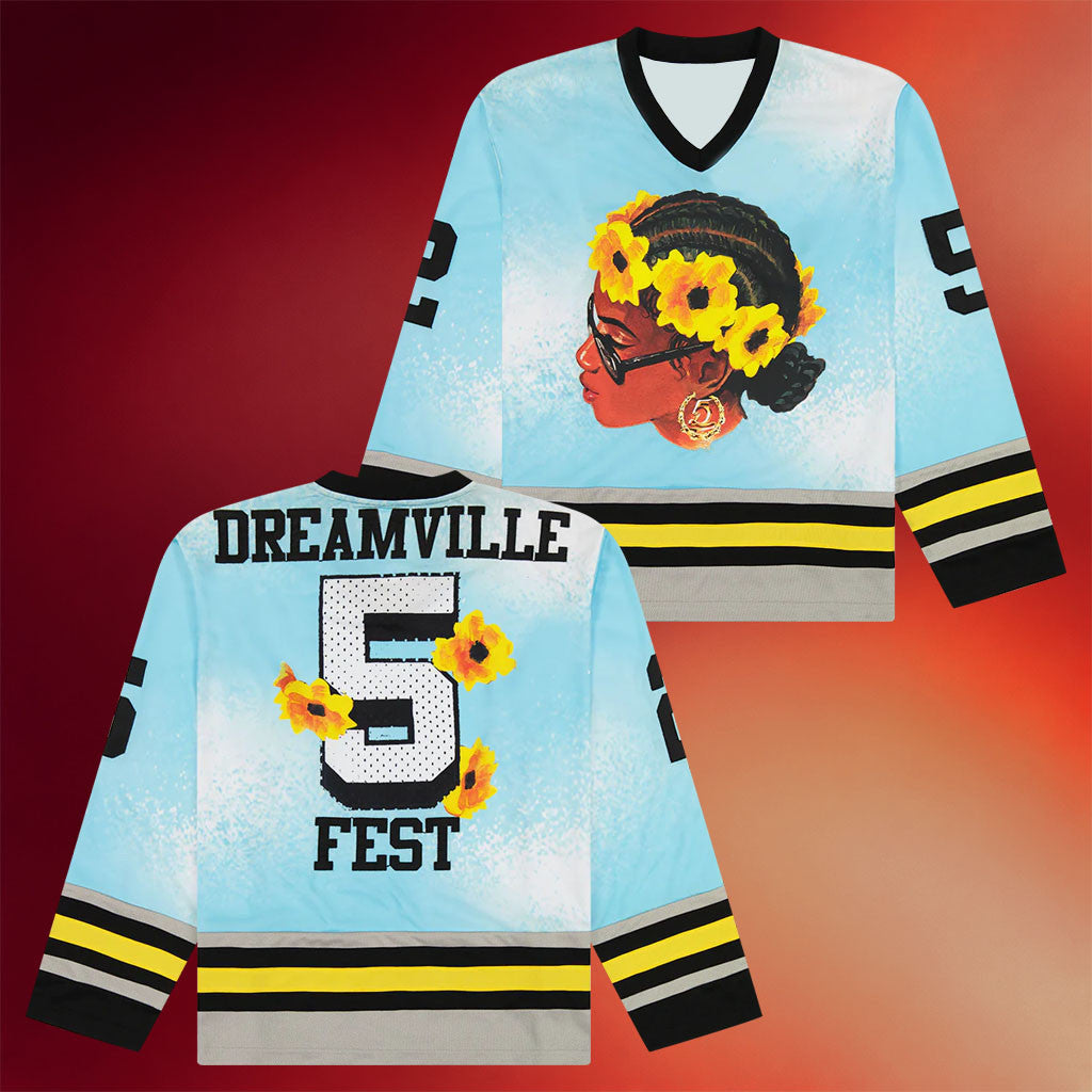 Dreamville Festival Merch DV 25 Flower Crown Jersey Gifts For Hip Hop Lovers