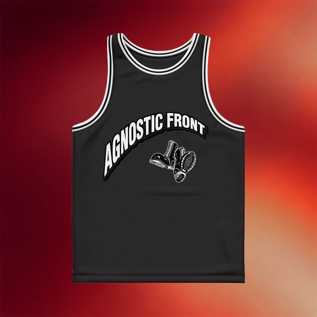 Goldset Merch 2026 Agnostic Front Basketball Jersey Gifts For Father's Day Ideas