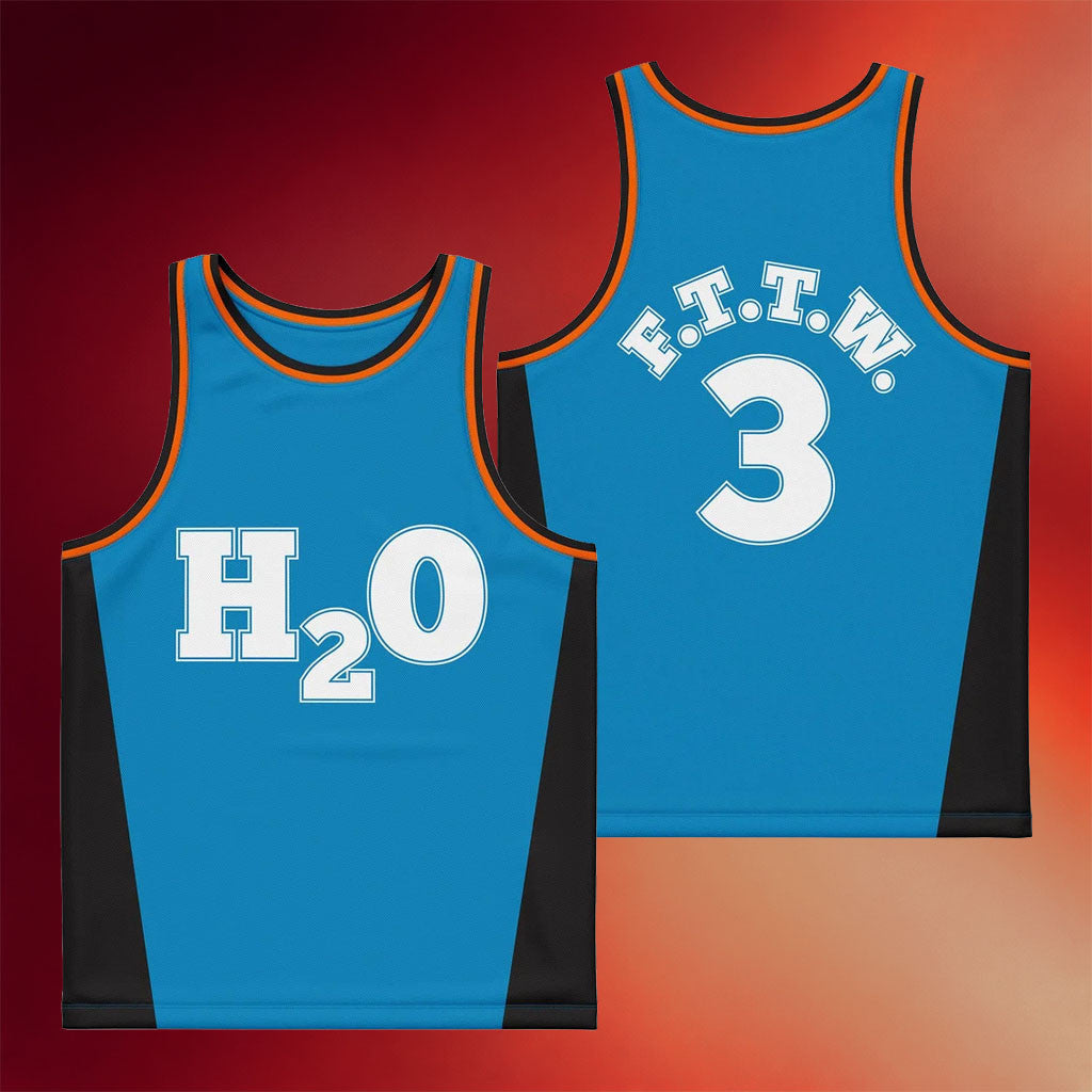 Goldset Merch 2026 H2O Basketball Jersey FTTW 3 Apparel Present For Husband