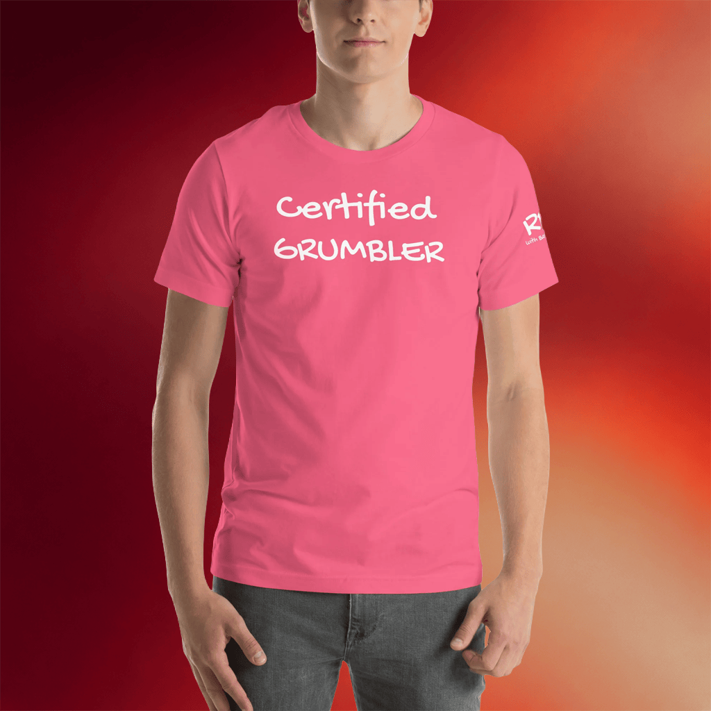 Baron Coleman Merch 2026 Certified Grumbler T-Shirt Sarcastic Humor Gifts For Friends