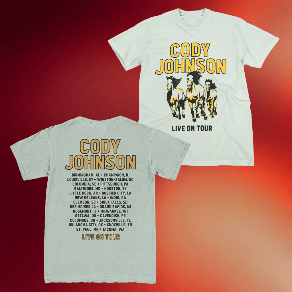 Cody Johnson Merch Horses 2026 Tour T-Shirt Cody Johnson Shirt Presents For Music Lovers