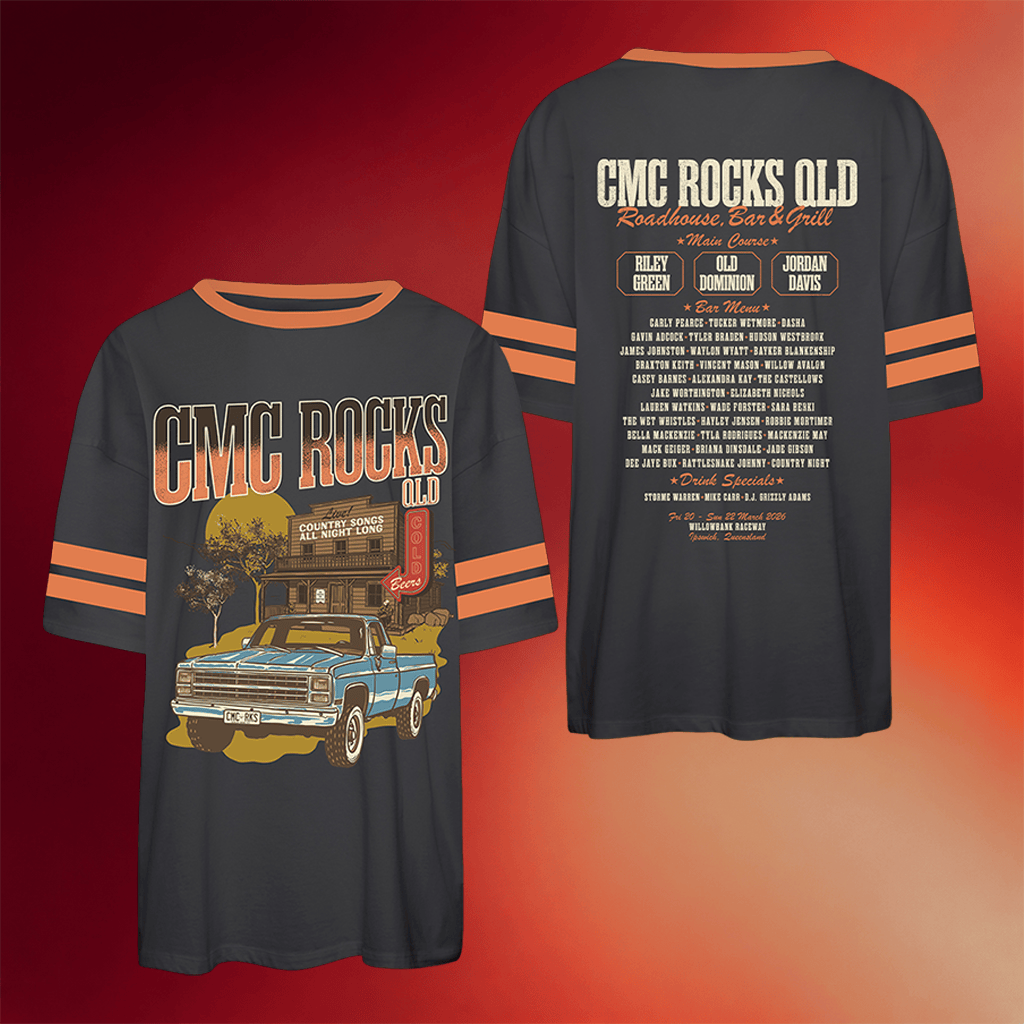 CMC Rocks Merch CMC Rocks QLD Roadhouse T-Shirt Gifts For Music Fans
