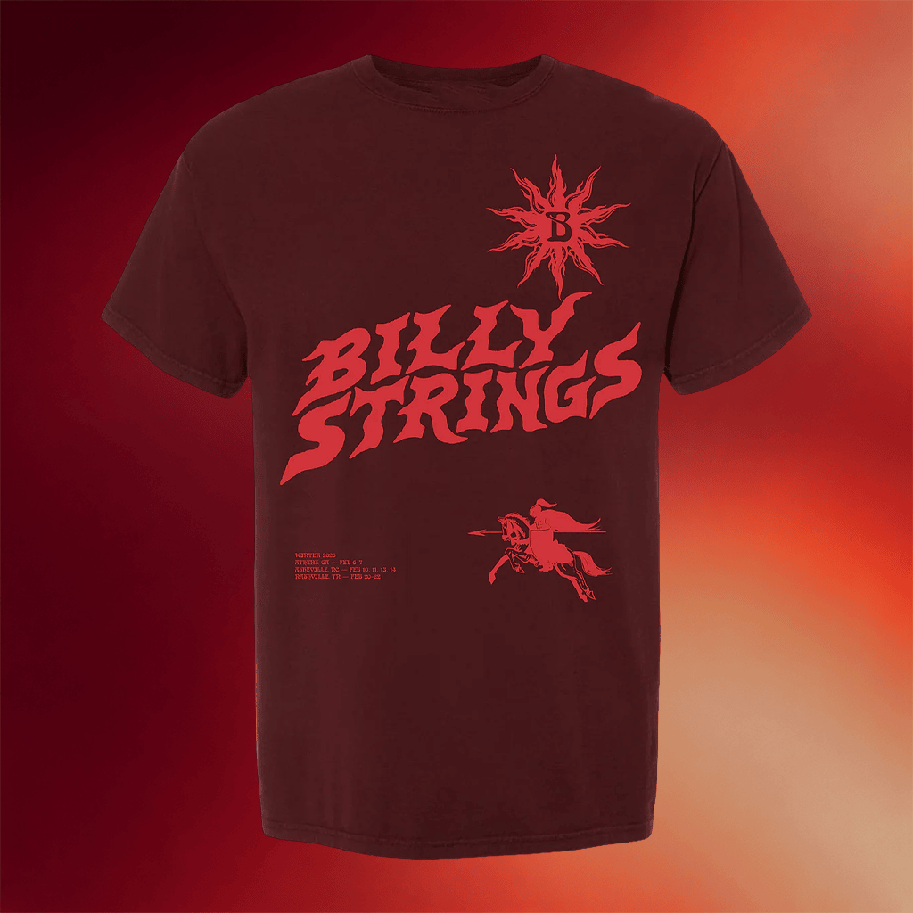 Billy Strings Merch Sun Knight T-Shirt Billy Strings T-Shirt Gifts For Dudes