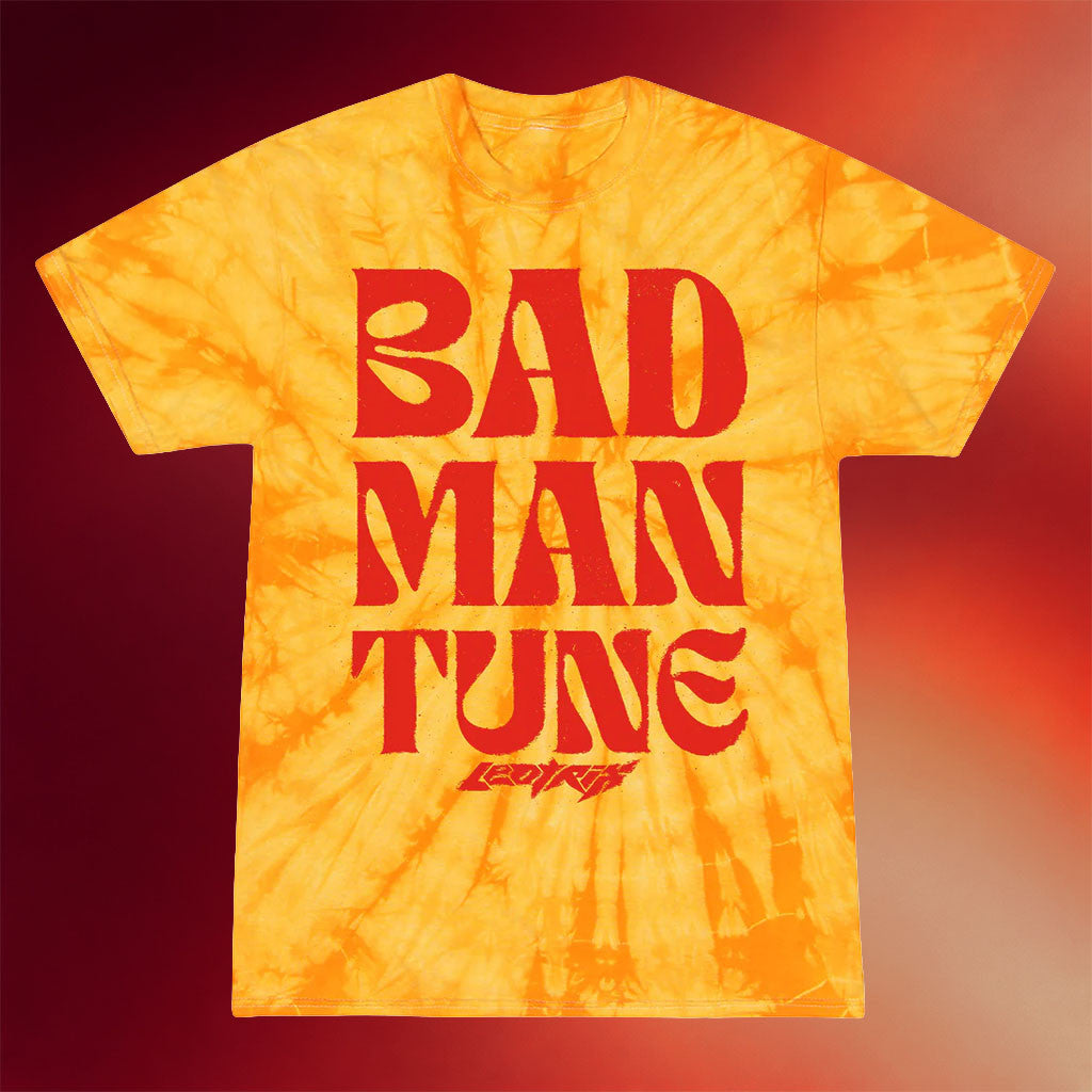 KT8 Merch 2026 Leotrix Bad Man Tune Tie Dye T-Shirt Leotrix Merch Gift Ideas For Him
