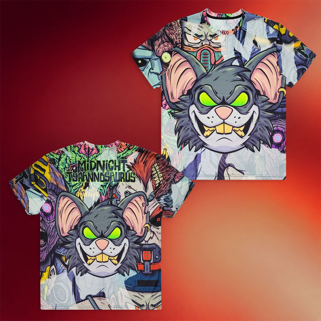 KT8 Merch 2026 Midnight Tyrannosaurus Life Of A Street Rat T-Shirt Midnight T Merch Him Gifts