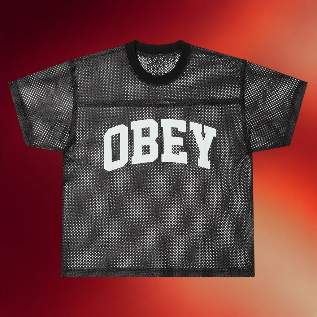 Obey Clothing Merch 2026 Collegiate Practice Jersey Obey Shirt Gifts For Friends