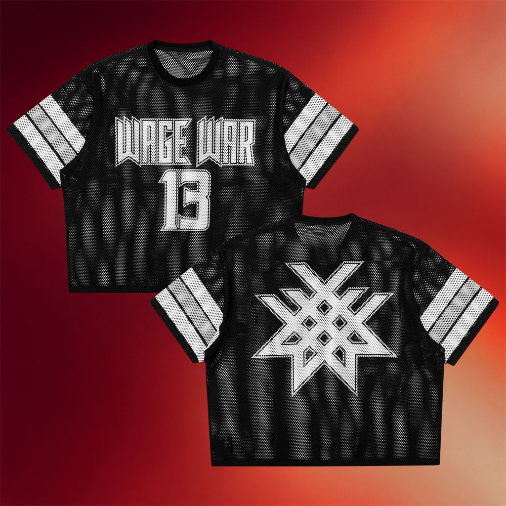 Wage War Merch 2026 Stigma Cropped Jersey Cool Gifts For Music Lovers