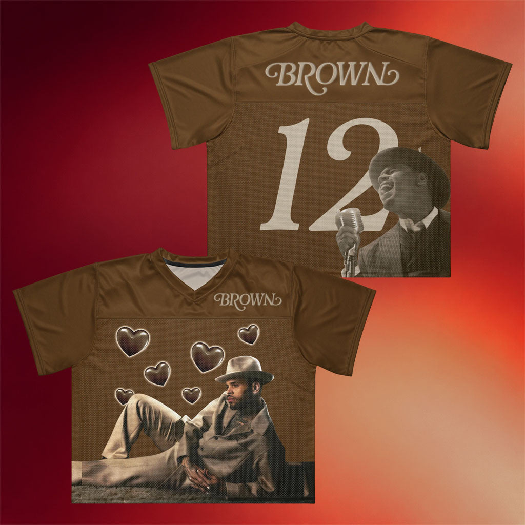 Chris Brown Merch 2026 Brown Album Jersey Unique Gifts For Music Lovers