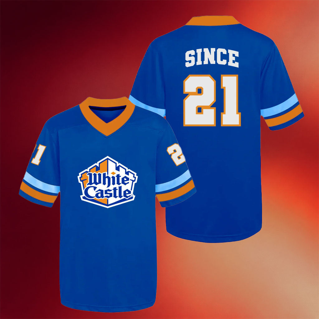 House Of Crave Merch White Castle Jersey Since 21 Apparel Good Gifts For Boyfriend