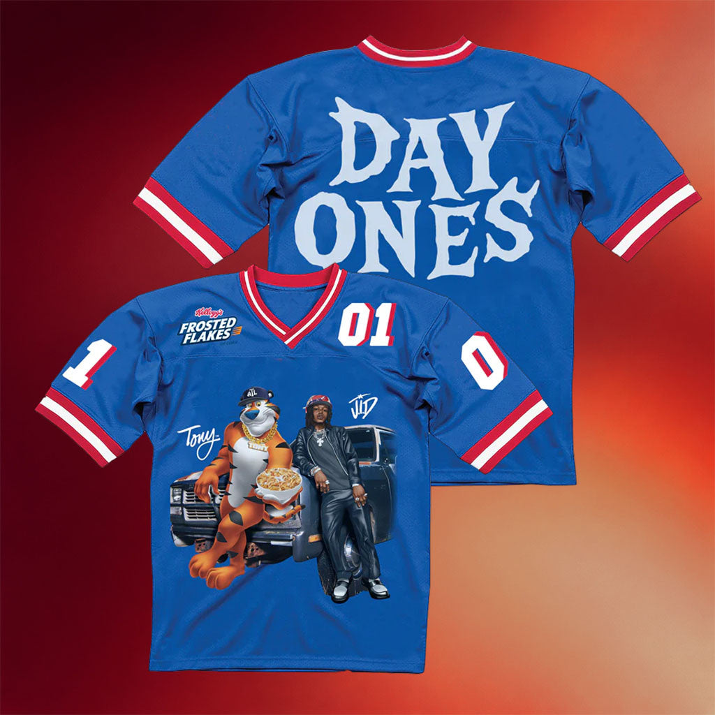 JID Merch 2026 Day Ones Football Jersey JID Fan Apparel Gifts For Rap Lovers