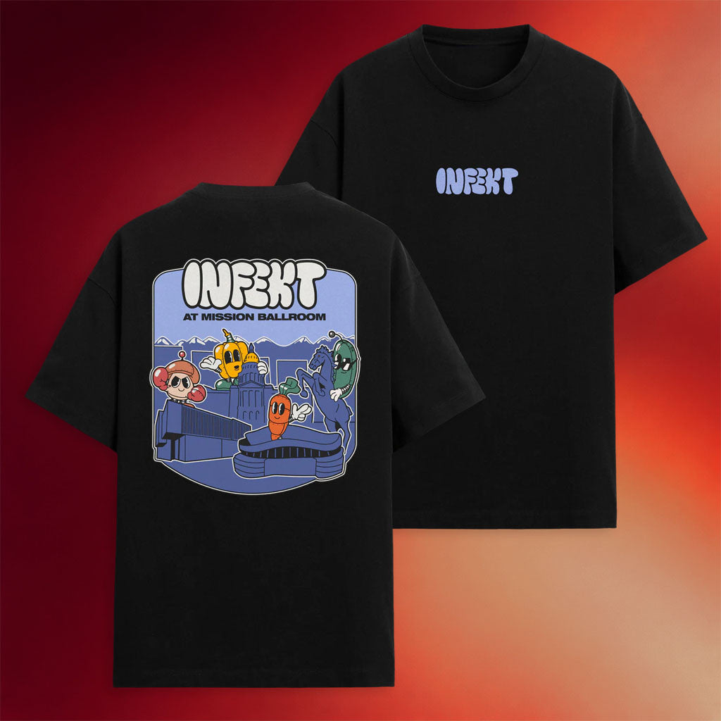 KT8 Merch 2026 INFEKT Mission Ballroom T-Shirt Black INFEKT Merch Gift For Boyfriend