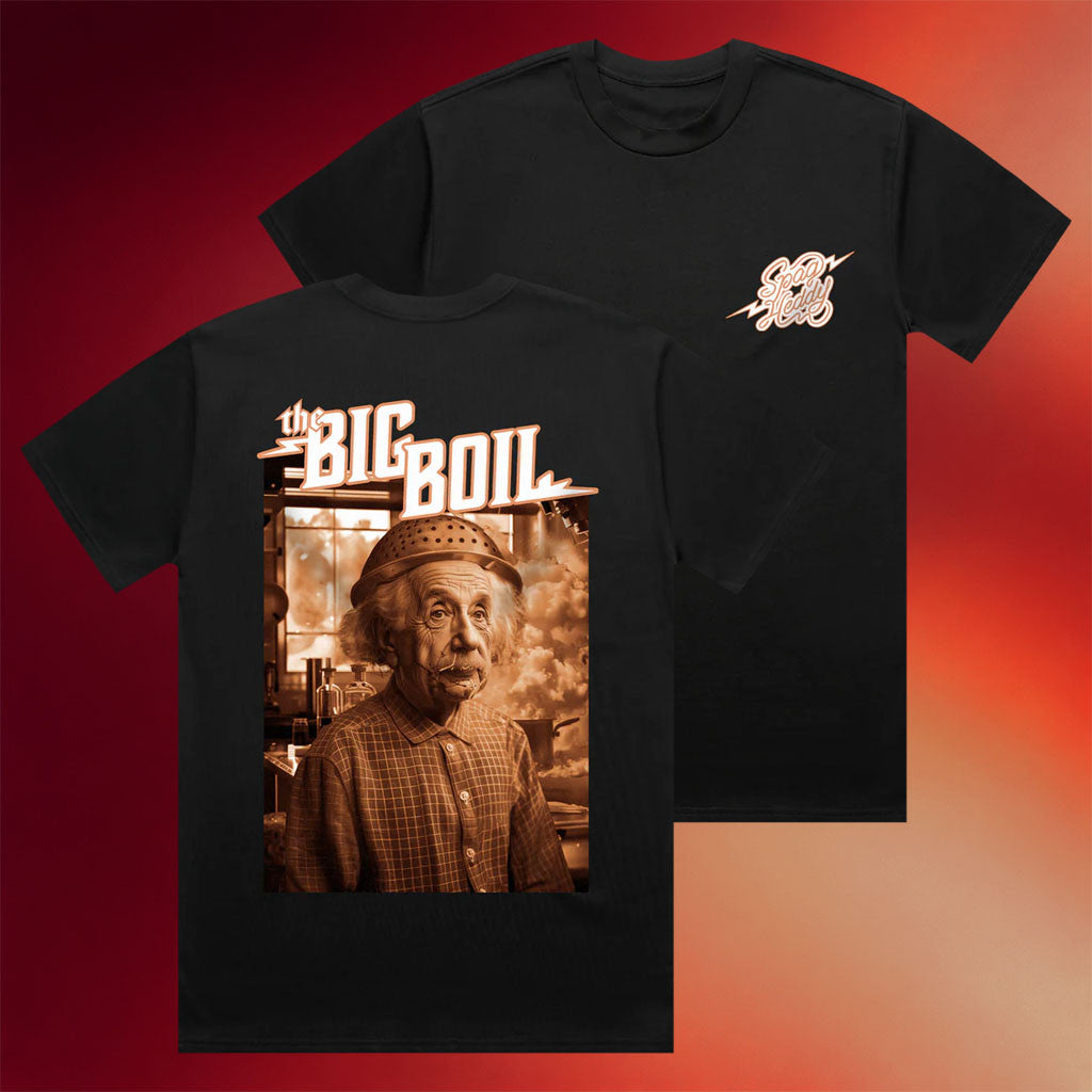 KT8 Merch 2026 Spag Heddy EmColander Black T-Shirt The Big Boil Shirt Spag Heddy Merch Gifts