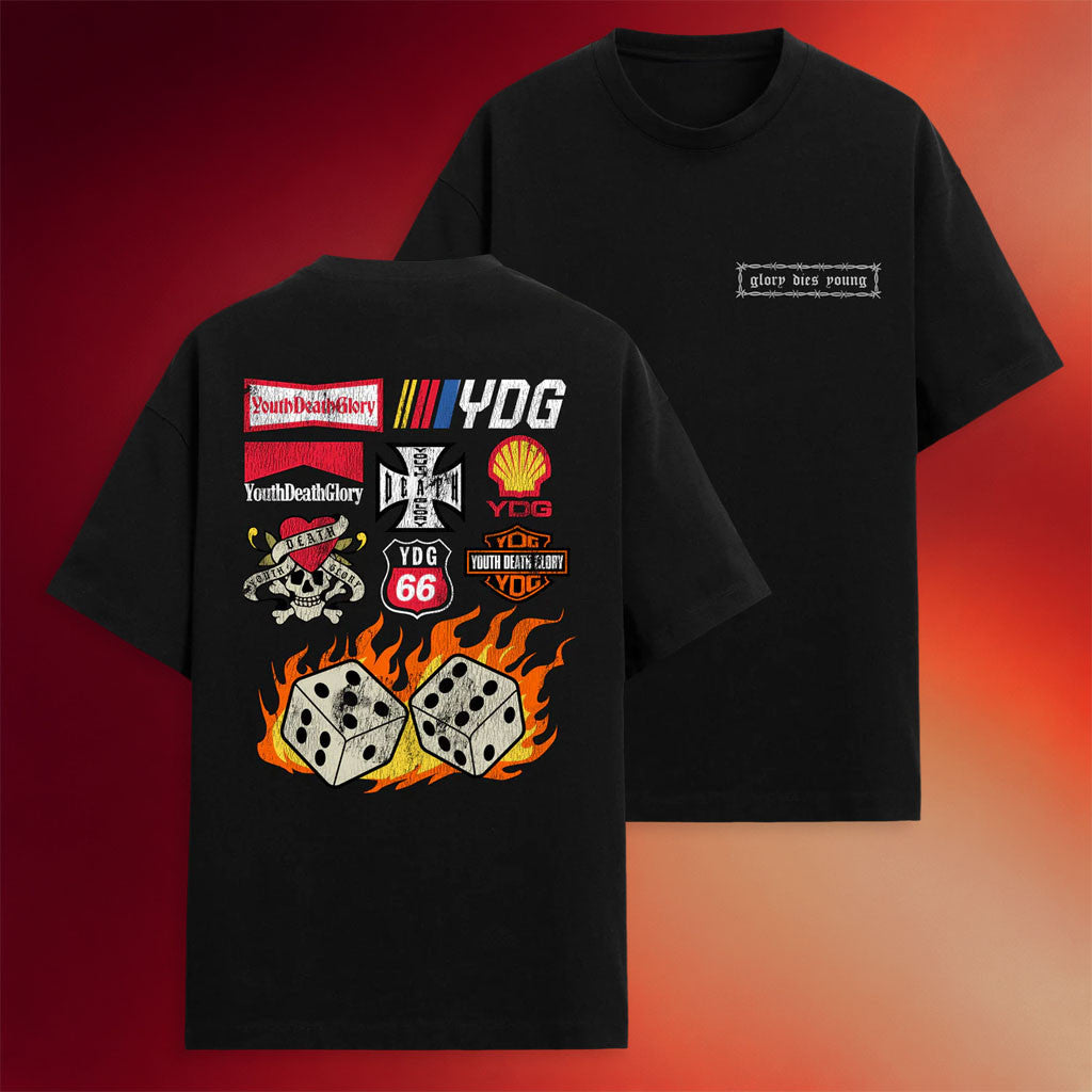 KT8 Merch 2026 YDG Logo T-Shirt Black YDG Merch Birthday Gift Ideas For Besties