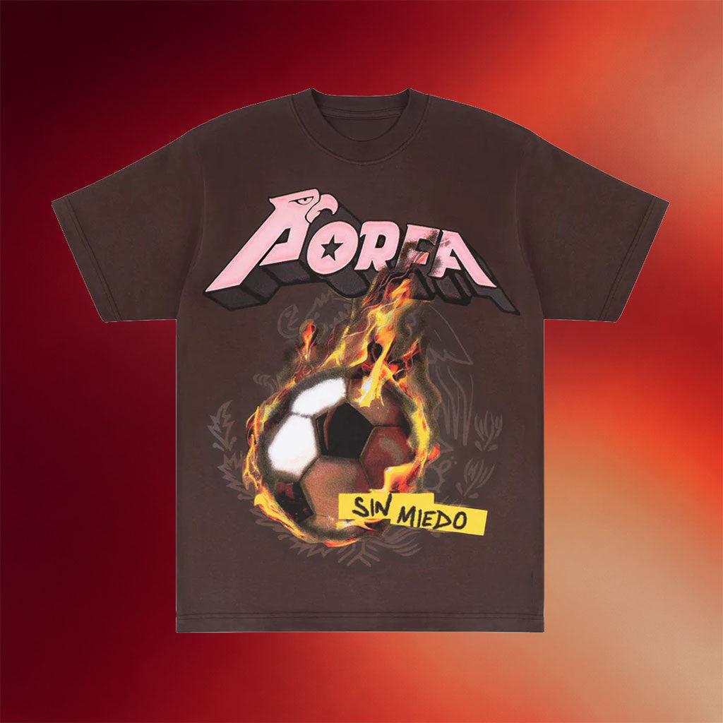 Porfa Merch 2026 Sin Miedo Porfa FC T-Shirt Soccer Ball Shirt Gift Ideas For Husband