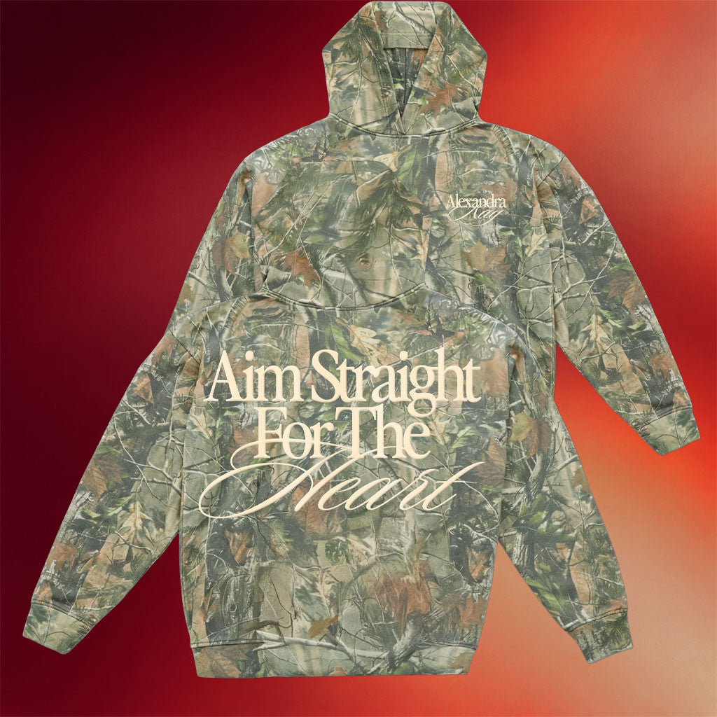 Alexandra Kay Merch Straight For The Heart Camo Hoodie Music Lover Gift Ideas For Her