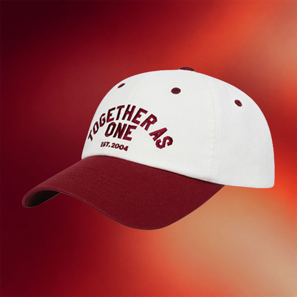 T1 Merch 2026 Together As One Est 2004 Vintage Hat Embroidered Two Tone Cap Gift For Friends
