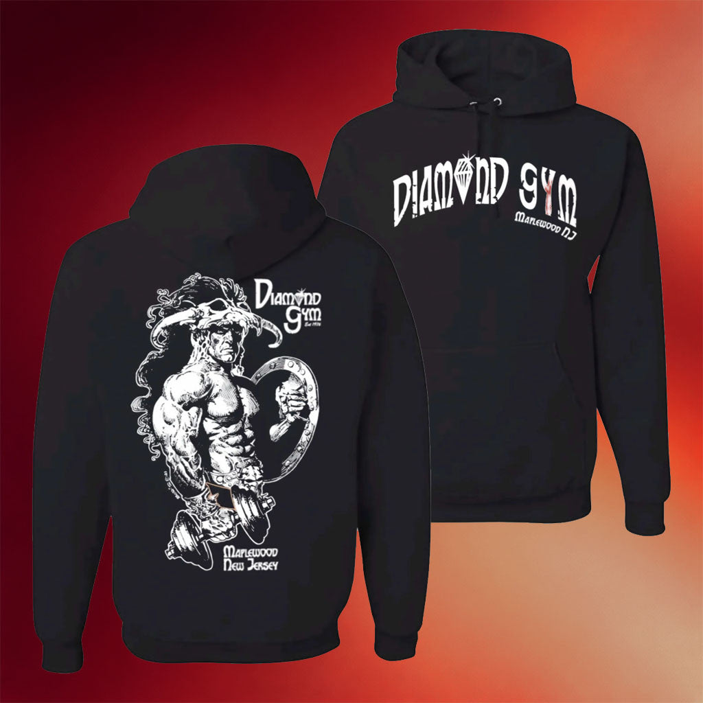 Diamond Gym Merch 2026 Diamond Gym Black Hoodie Vintage Fitness Hoodie Best Gift For Him
