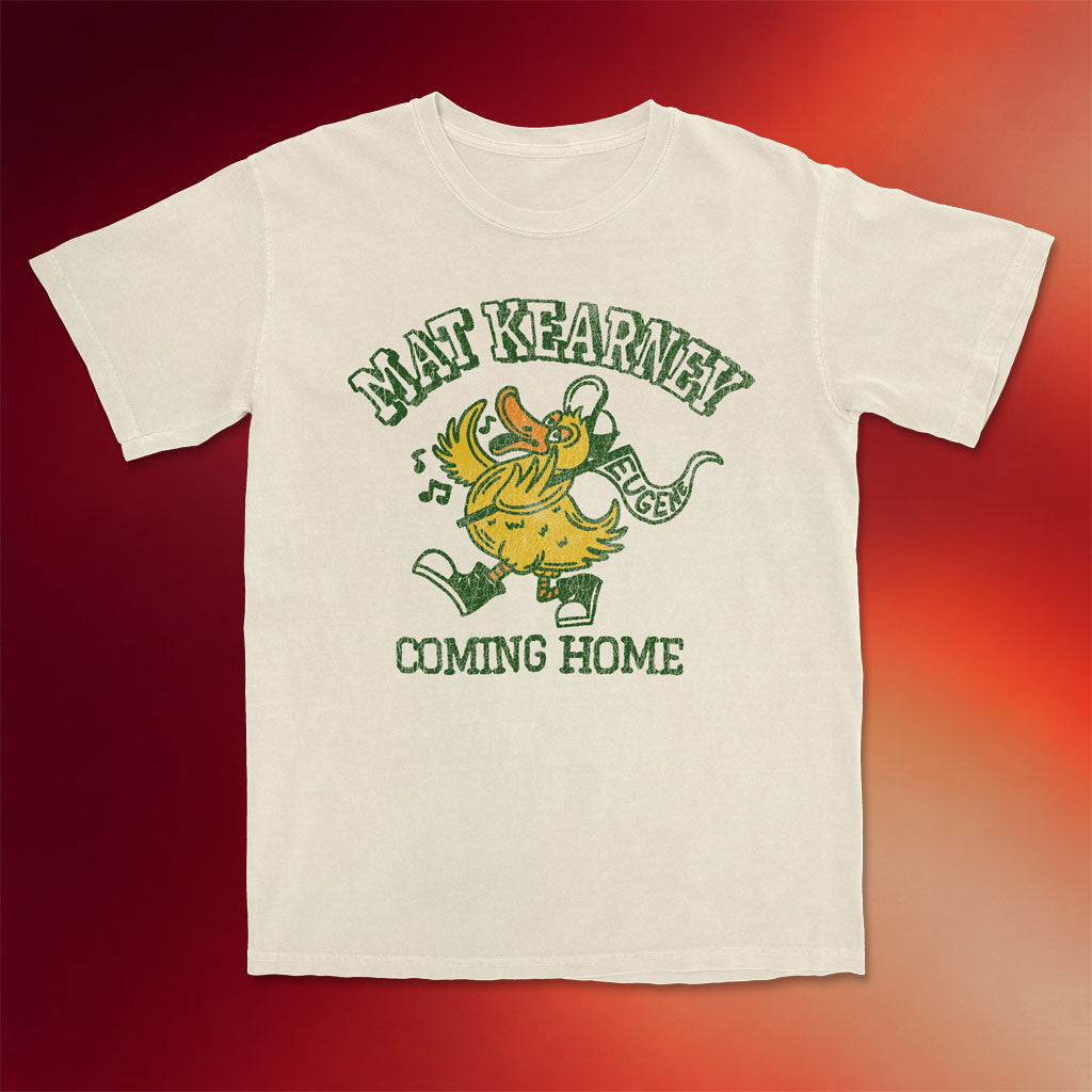 Mat Kearney Merch 2026 Coming Home Duck T-Shirt Birthday Presents For Dad