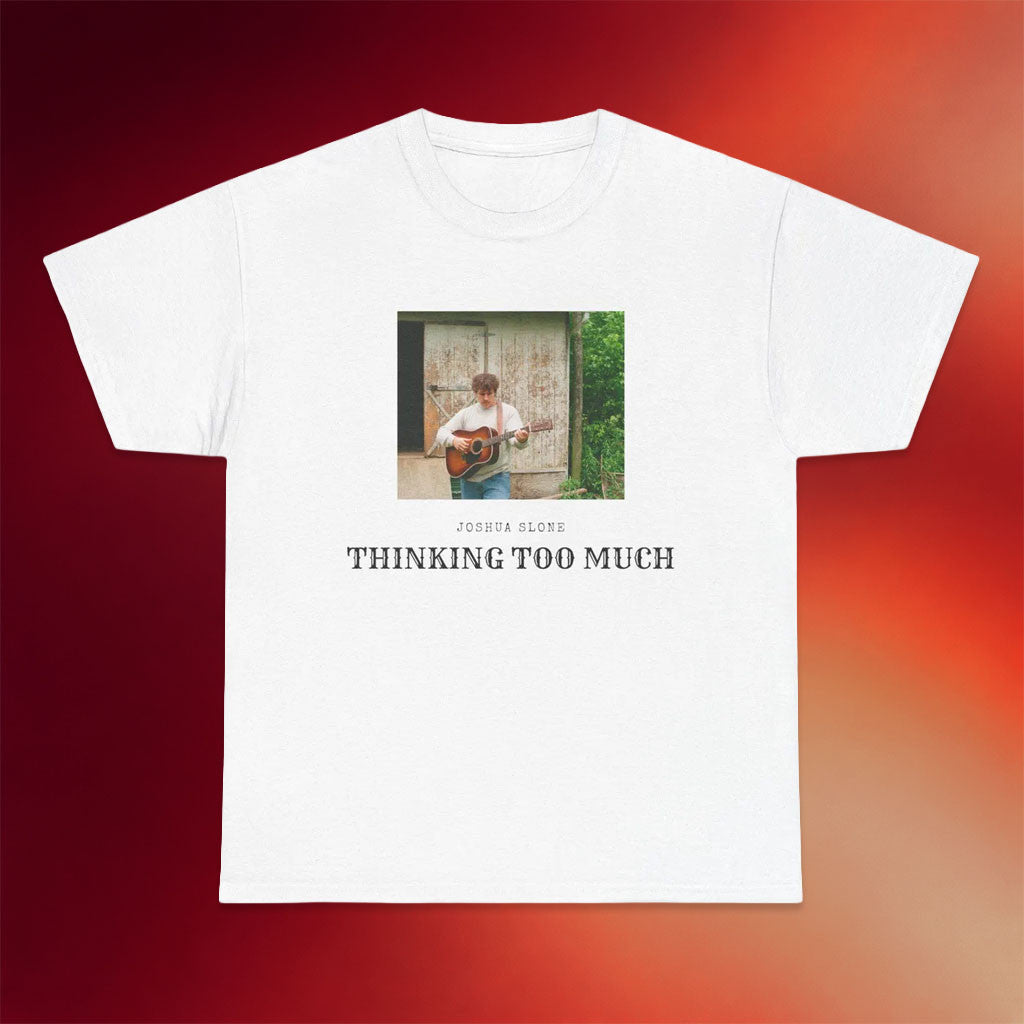 Joshua Slone Merch 2026 Thinking Too Much Album T-Shirt Acoustic Guitar Player Shirt Fan Gifts