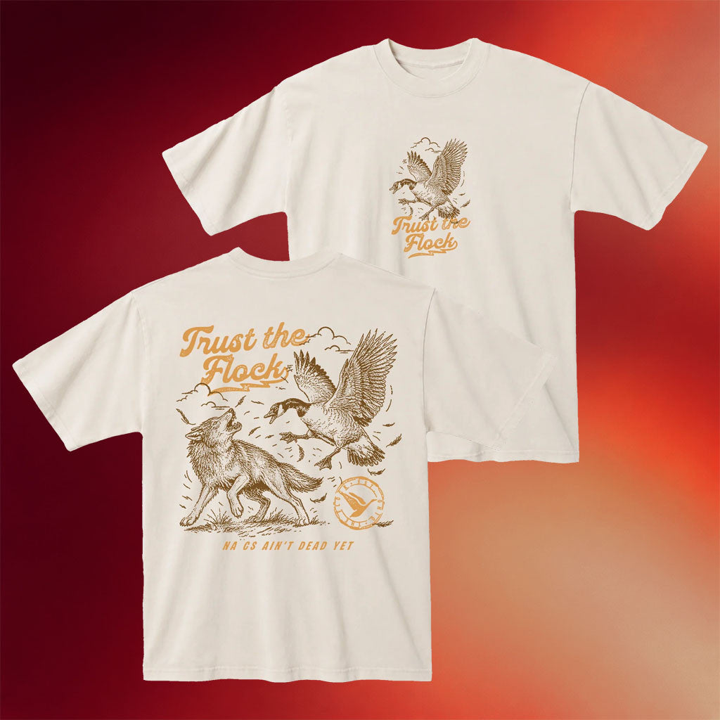 Fl0m Merch 2026 Trust The Flock T-Shirt NA CS Ain't Dead Yet Shirt Gift For Husband