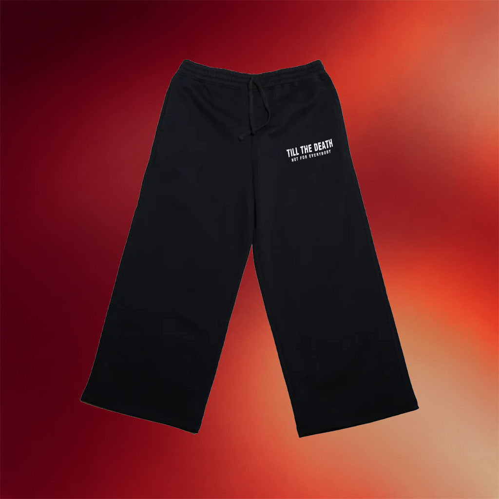 TTD Athletics Merch 2026 Core Sweatpants Black Till The Death Merch Gift For Friends