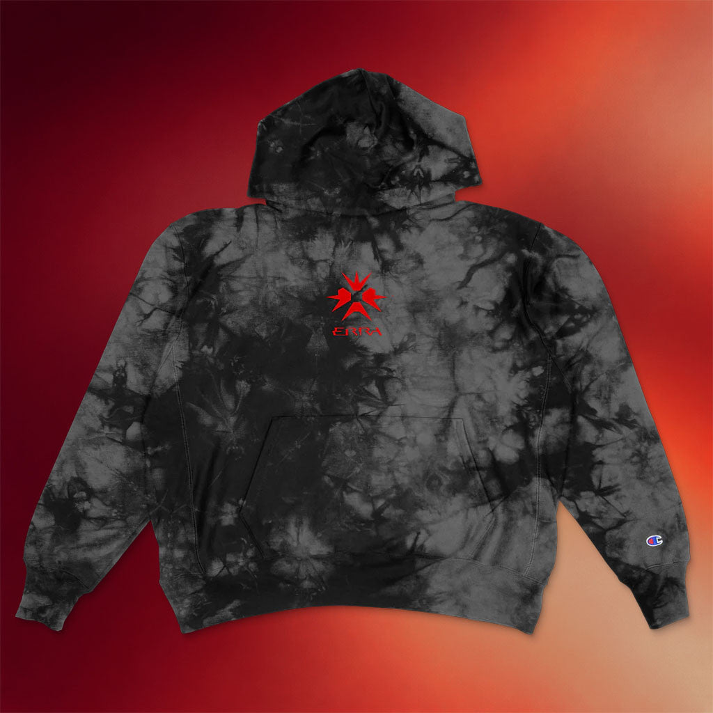 Erra Merch 2026 Burst Logo Tie Dye Hoodie Erra Apparel Gift Ideas For Husband