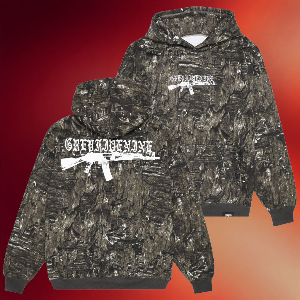 G59 Merch 2026 G59 AK Logo Hoodie Camo Grey Five Nine Merch Gifts For Hip Hop Lovers