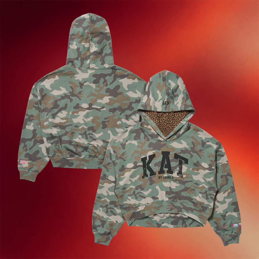 Katseye Merch 2026 GAP X Katseye Daniela Hoodie Camo GAP Katseye Hoodie Gifts For Fans