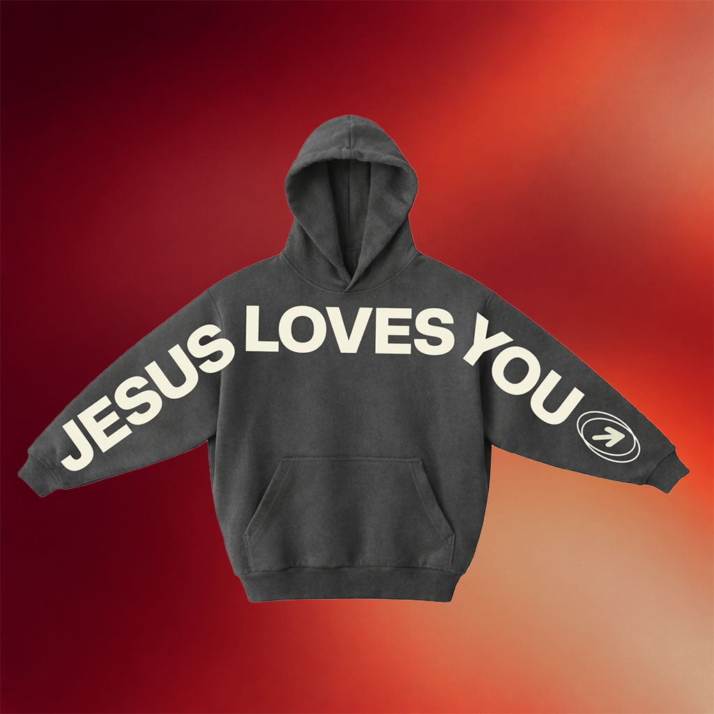 TENA LOVEOFGOD Merch Hug Hoodie Jesus Loves You Hoodie Birthday Gift For Girlfriend