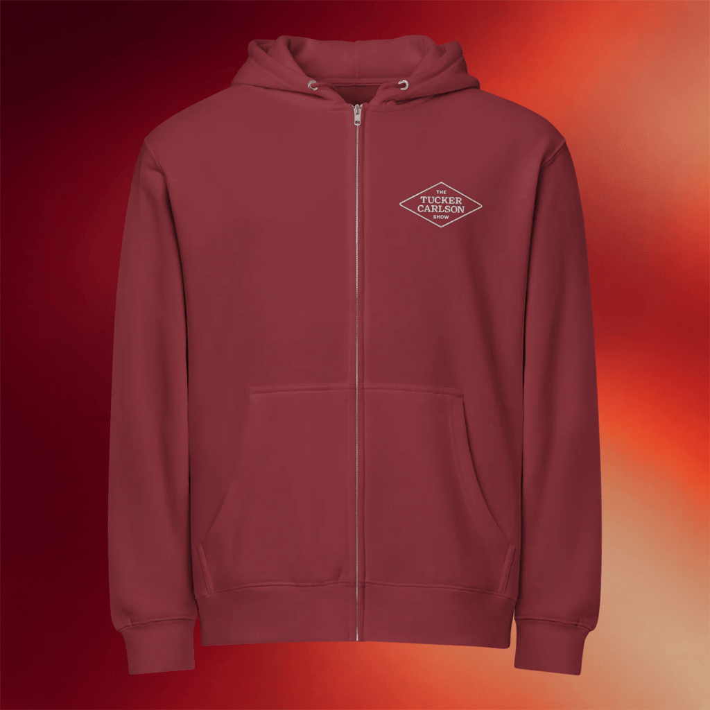 Tucker Carlson Merch 2026 Tucker Carlson Show Zip Hoodie Best Gifts For Boyfriend