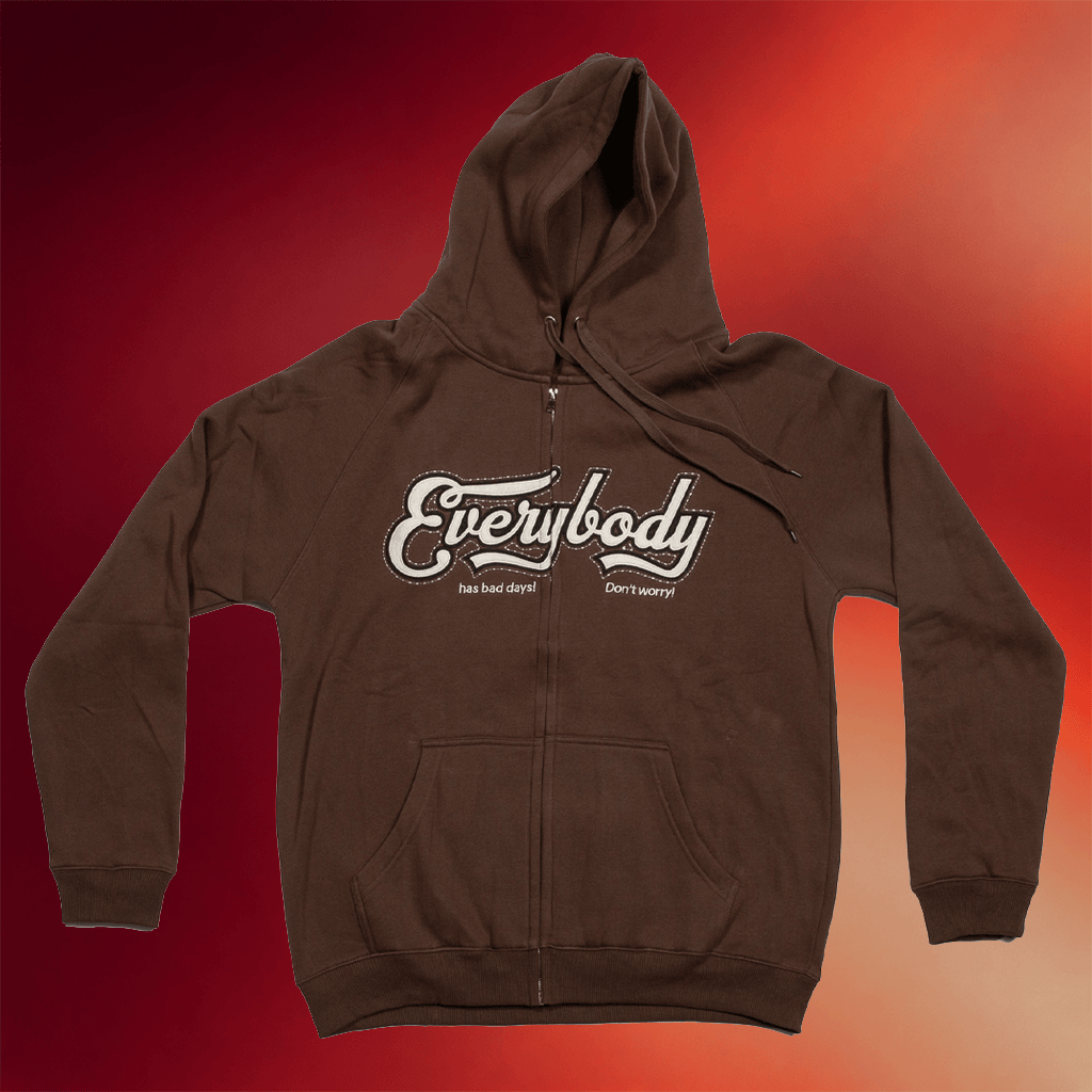 Underscores Merch 2026 Everybody Has Bad Days Zip Hoodie Cool Gifts For Music Lovers