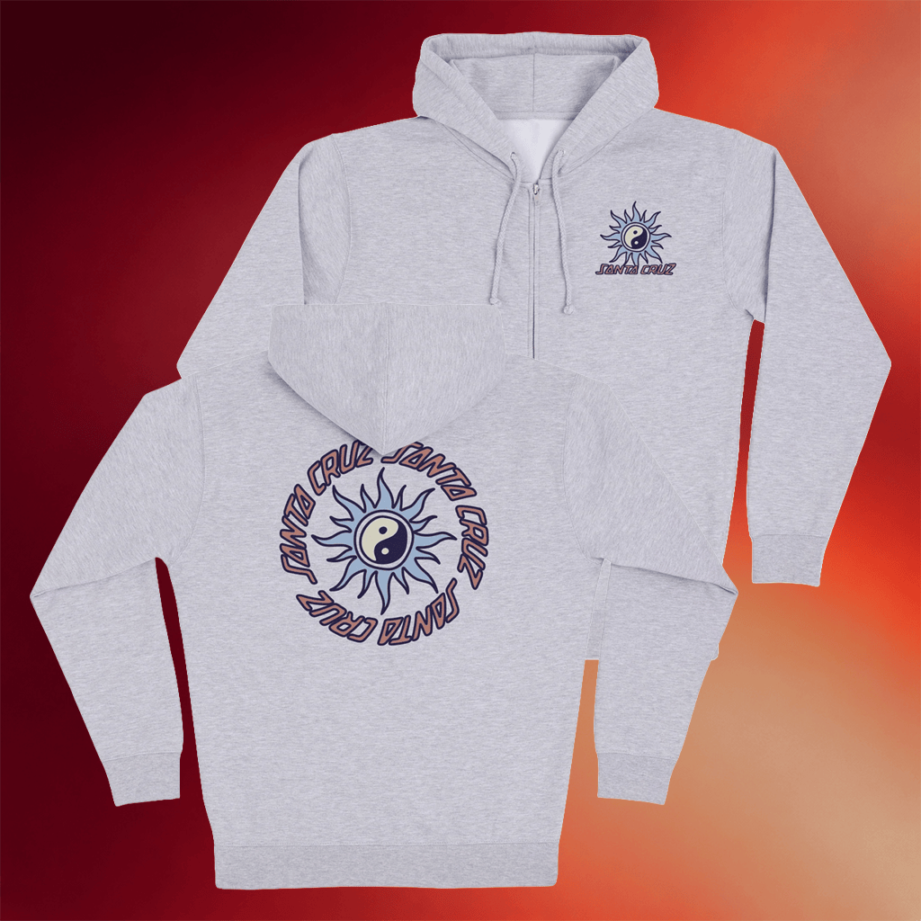 Santa Cruz Merch 2026 Sol Spiral Santa Cruz Zip Hoodie Best Gifts For Boyfriend