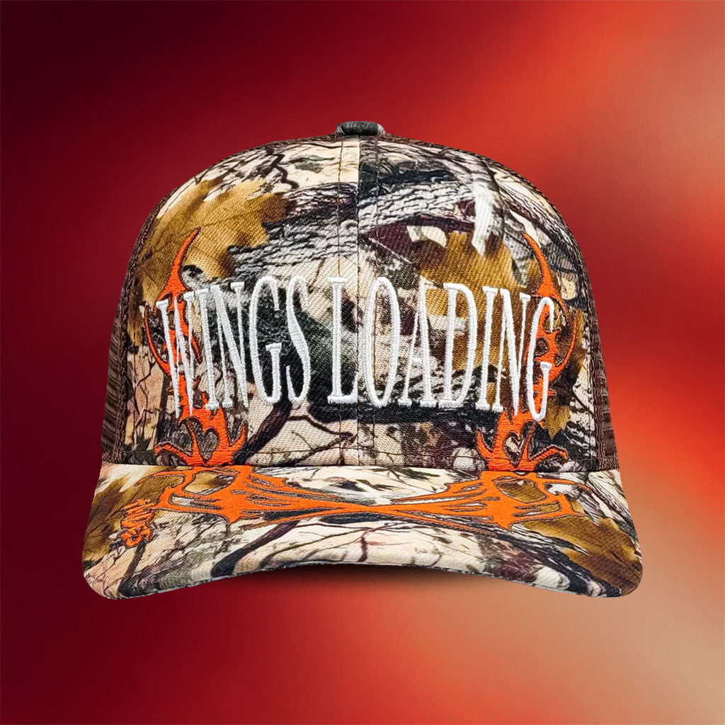 KT8 Merch 2026 HVDES Wings Loading Camo Trucker Hat HVDES Merch Fathers In Law Gifts