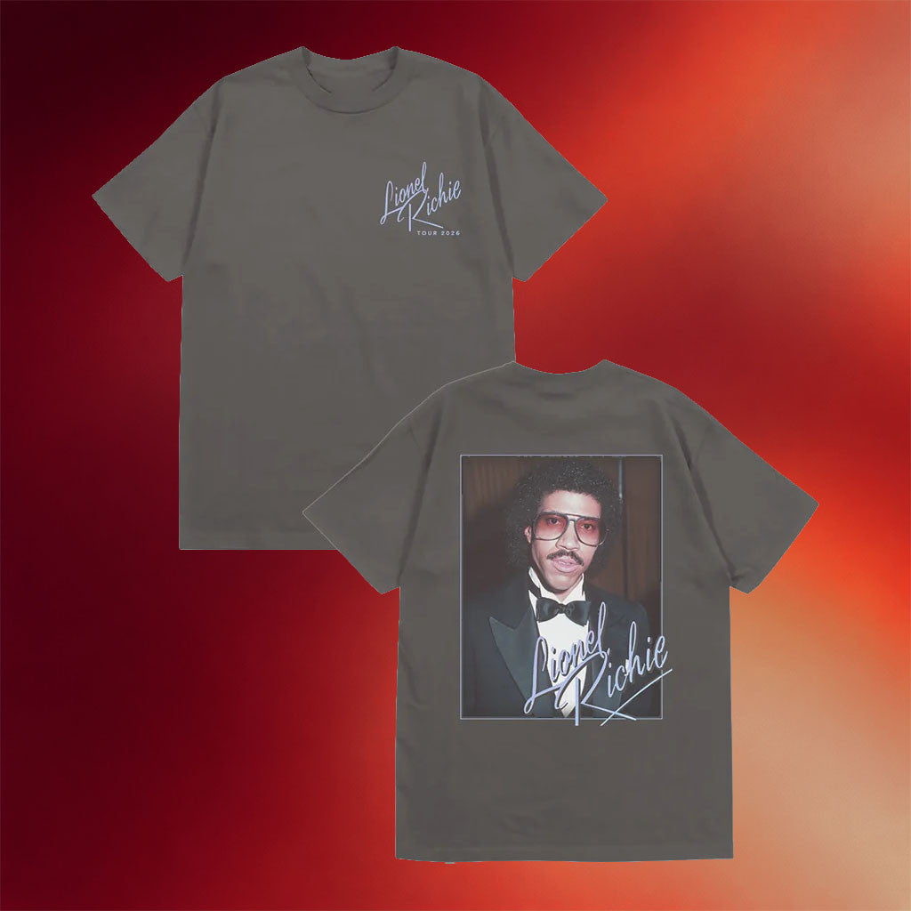 Lionel Richie Merch 2026 Portrait T-Shirt Lionel Richie Tour Shirt Present For Music Lover