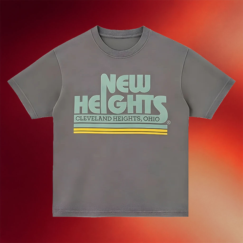 New Heights Merch 2026 New Heights Jason And Travis Kelce Cleveland Heights T-Shirt Him Gifts