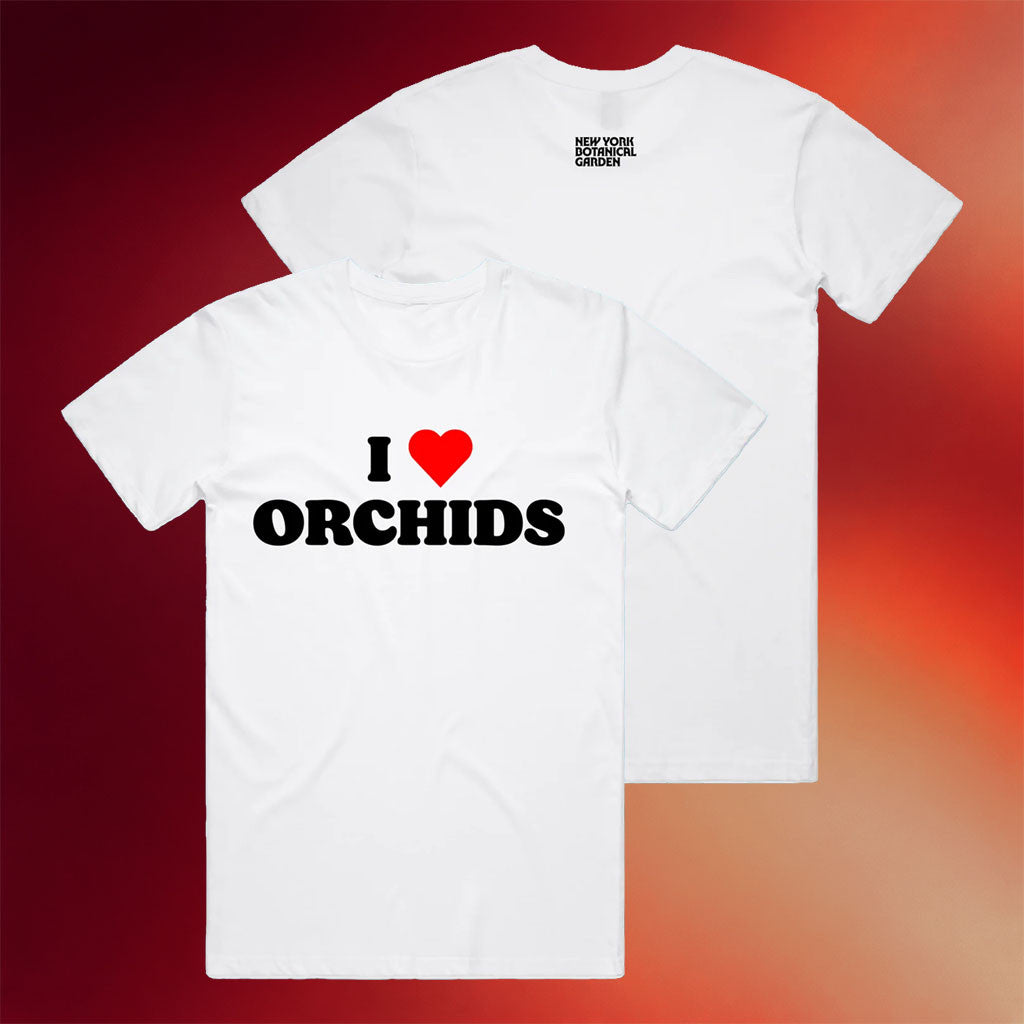 NYBG Merch 2026 I Love Orchids T-Shirt New York Botanical Garden Shirt Best Gift For Mom