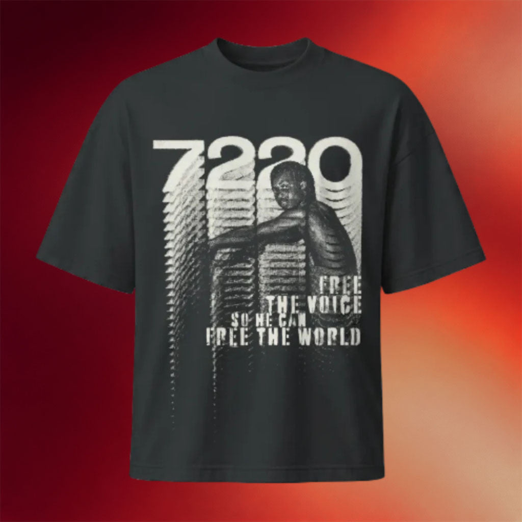 Lil Durk Merch 2026 Free The Voice Free the World T-Shirt 7220 Shirt Gift For Rapper Fans