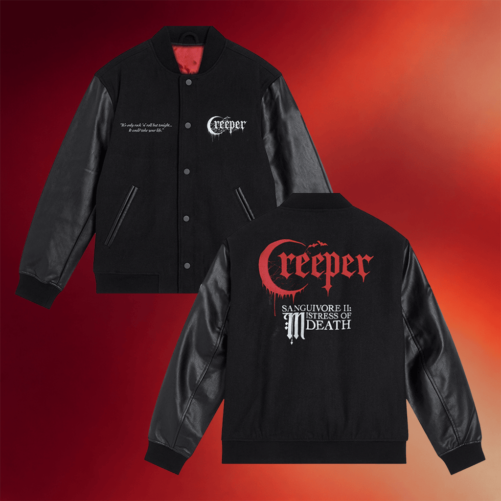 Creeper Merch 2026 Mistress Of Death Jacket Creeper Band Merch Gifts For Rock Lovers