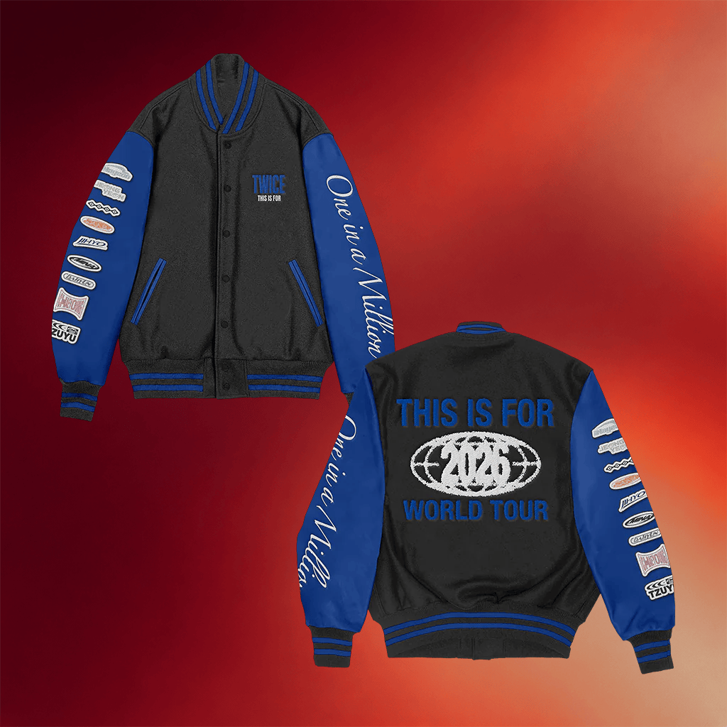 TWICE Merch This Is For One In A Million Varsity Jacket TWICE Apparel Birthday Gift For Besties